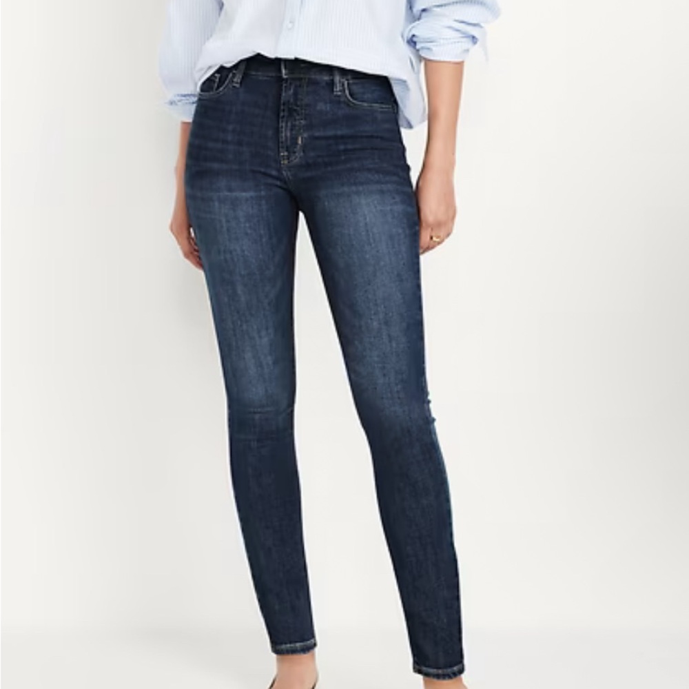 Skinny High Rise Jeans